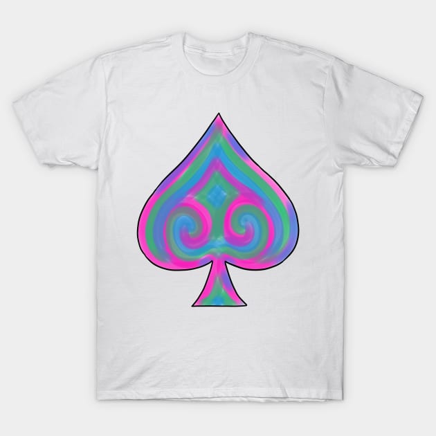 Proud Aces: Polysexual T-Shirt by Bestiary Artistry